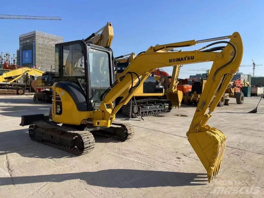 Komatsu PC 35 Mini bagri <7t