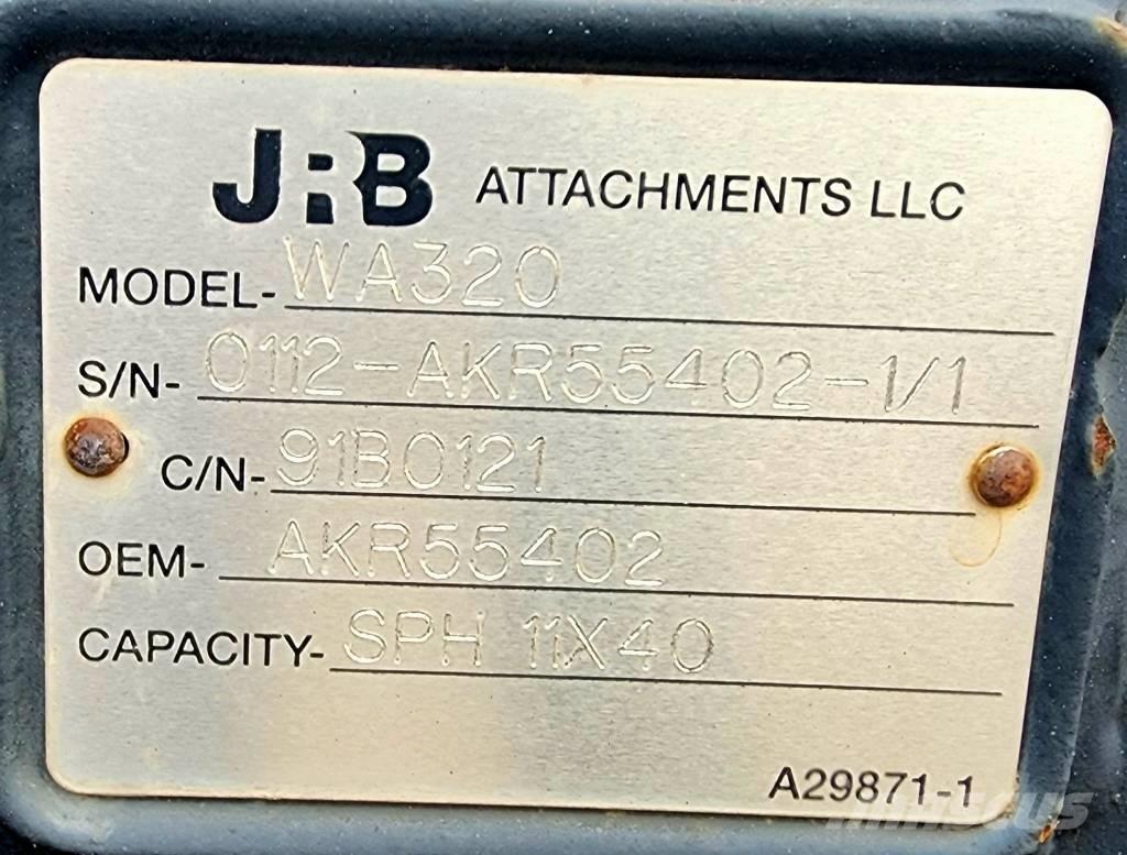 JRB Snow Plow WA320 Drugi deli