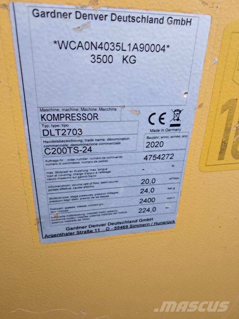 Compair C200 TS - 24 Kompresorji