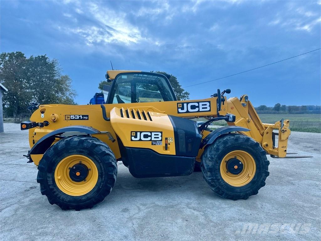 JCB 531-70 Agri Kmetijski teleskopski nakladalci