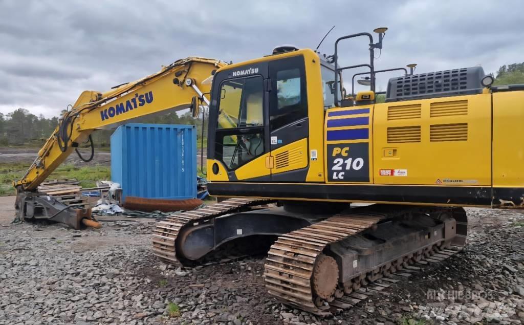 Komatsu PC 210 LC Bagri goseničarji