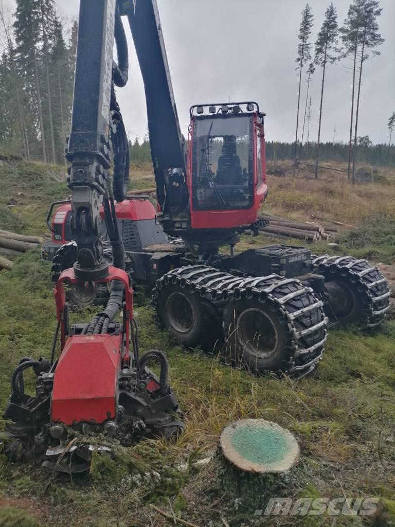 Komatsu 931 Harvesterji