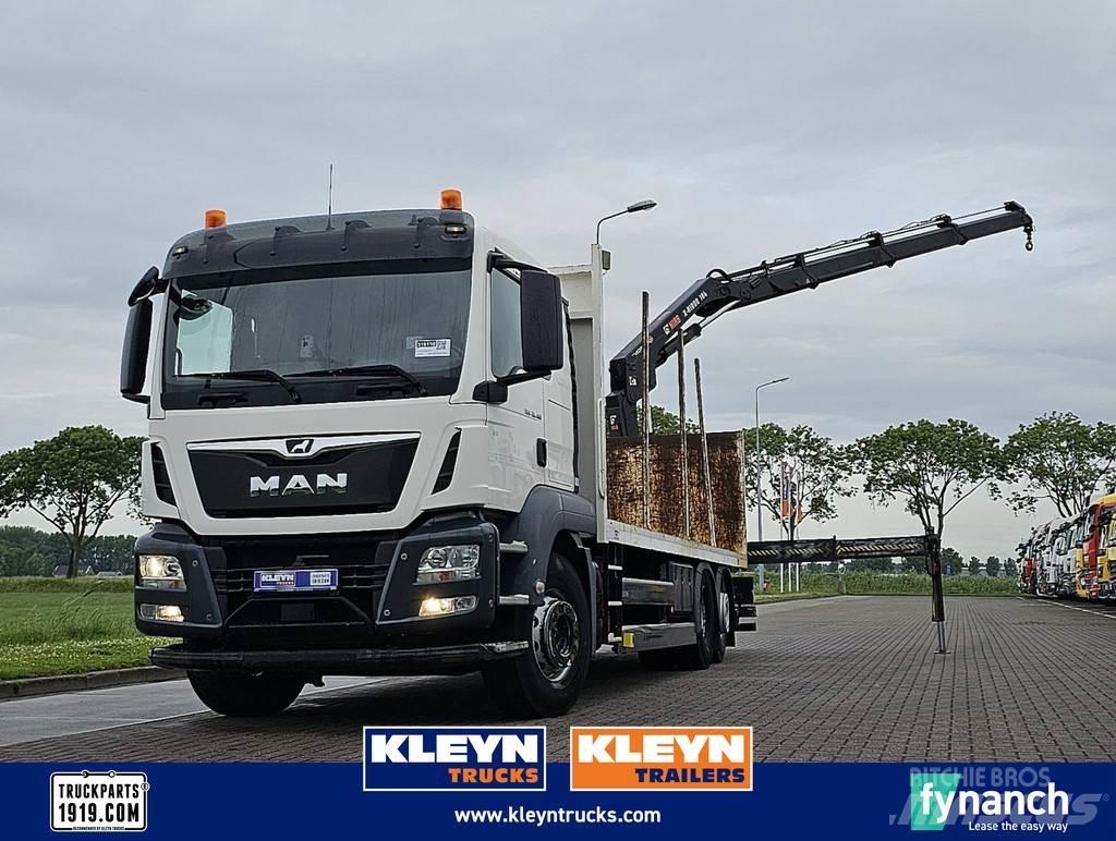 MAN 26.460 TGS Tovornjaki s kesonom/platojem