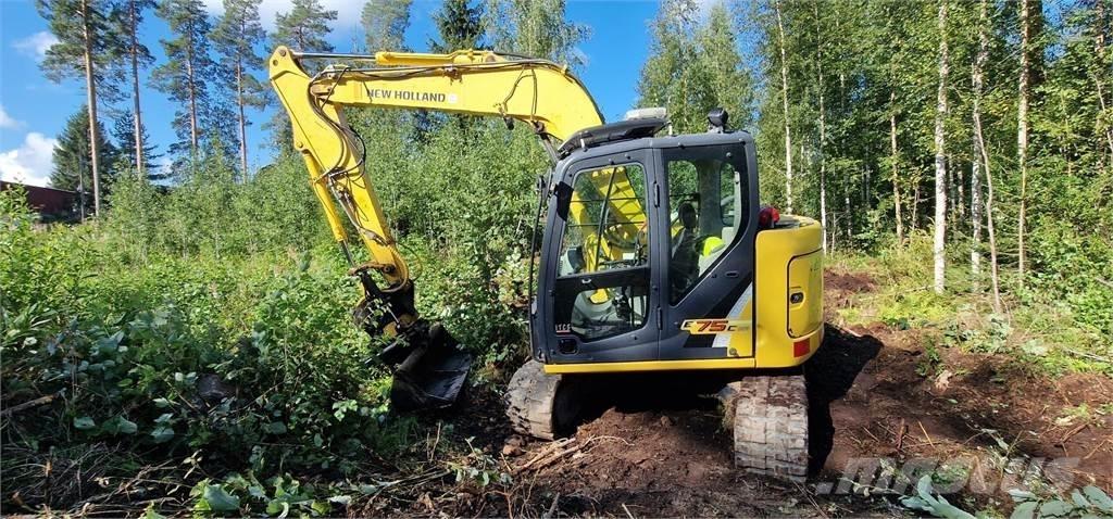 New Holland E75CSR Bagri goseničarji