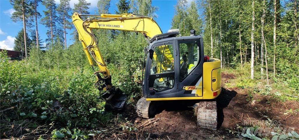 New Holland E75CSR Bagri goseničarji
