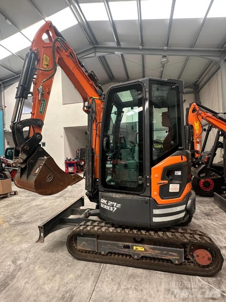 Doosan DX 27 Z Mini bagri <7t