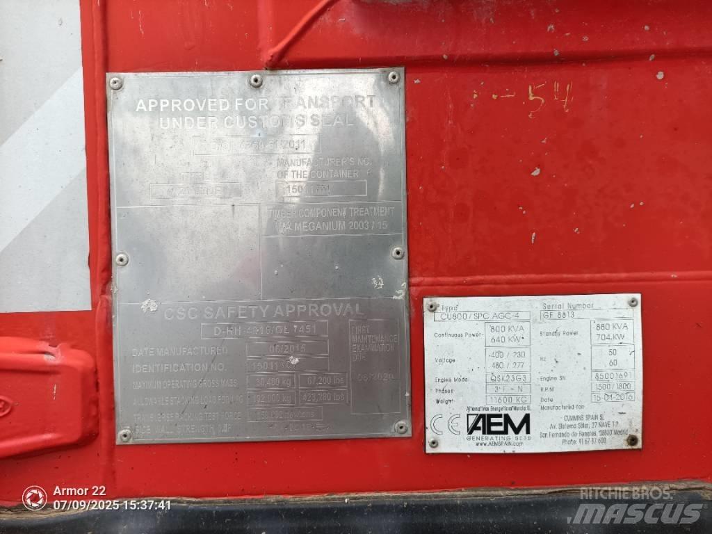  AEM CU800-SPC Dizelski agregati