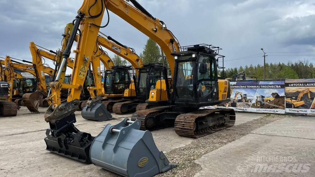 JCB JS 130 LC Bagri goseničarji