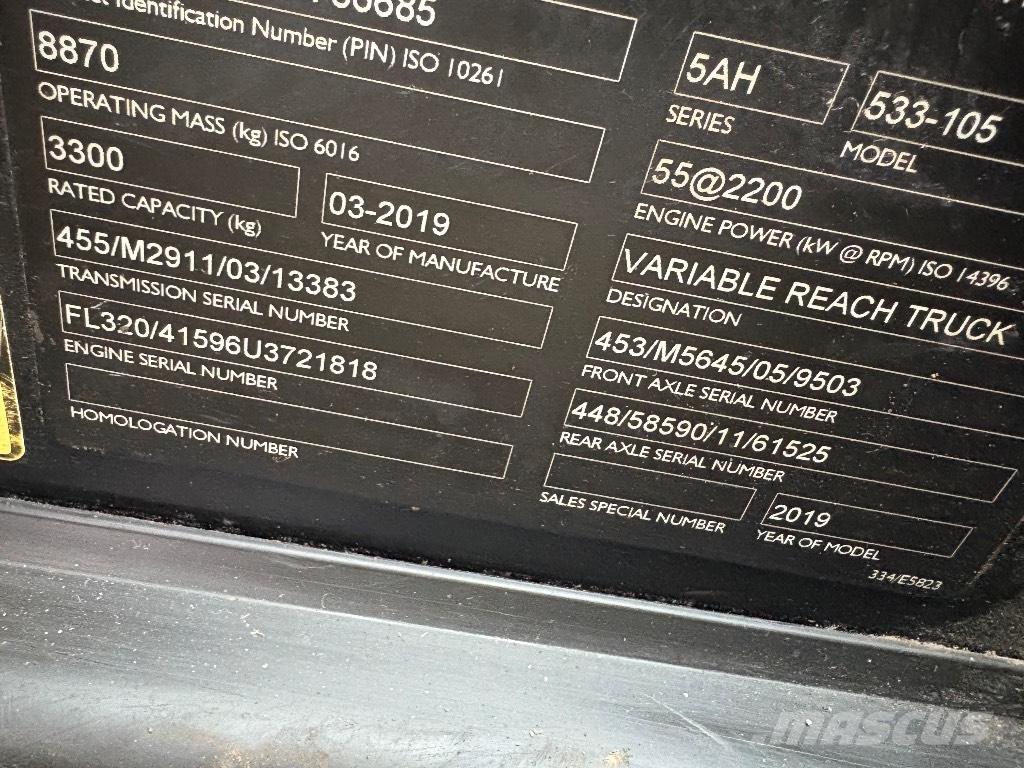 JCB 533-105 Teleskopski viličarji