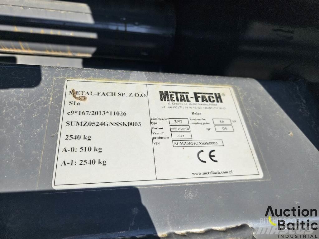 Metal-Fach Z 602 Drugi priključki za nakladanje in kopanje