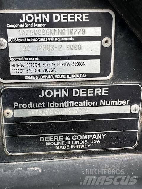 John Deere 5090 GN Traktorji