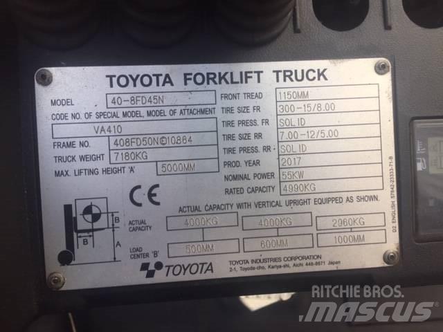 Toyota 40-8FD45N Dizelski viličarji