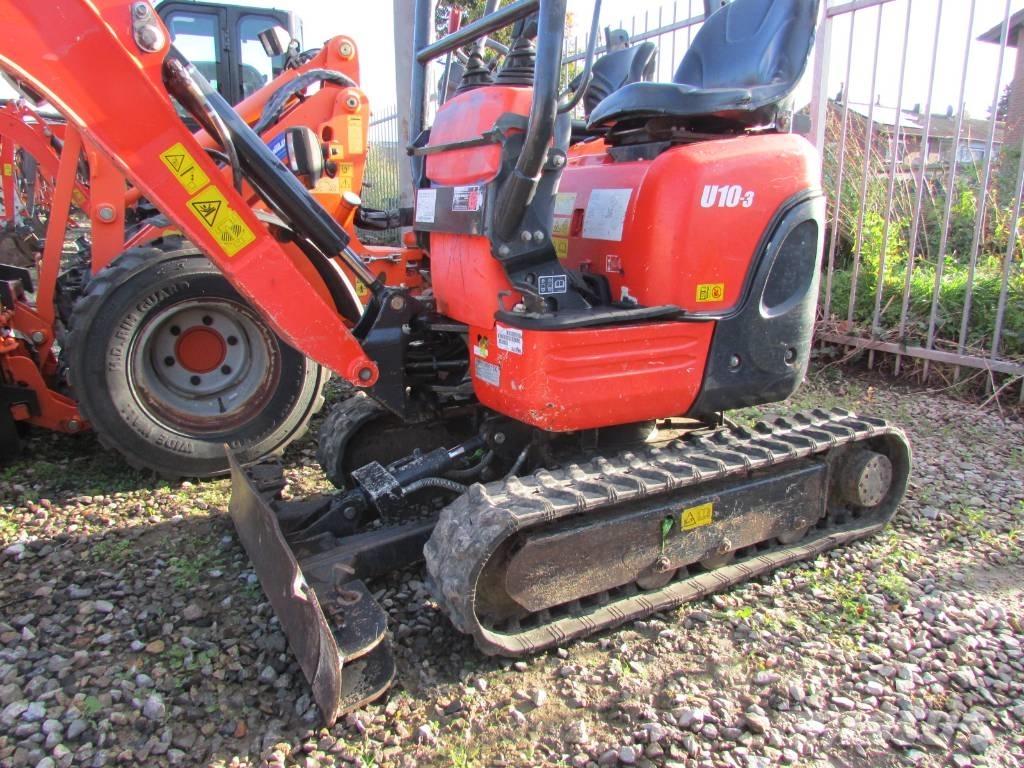 Kubota U 10-3 Mini bagri <7t