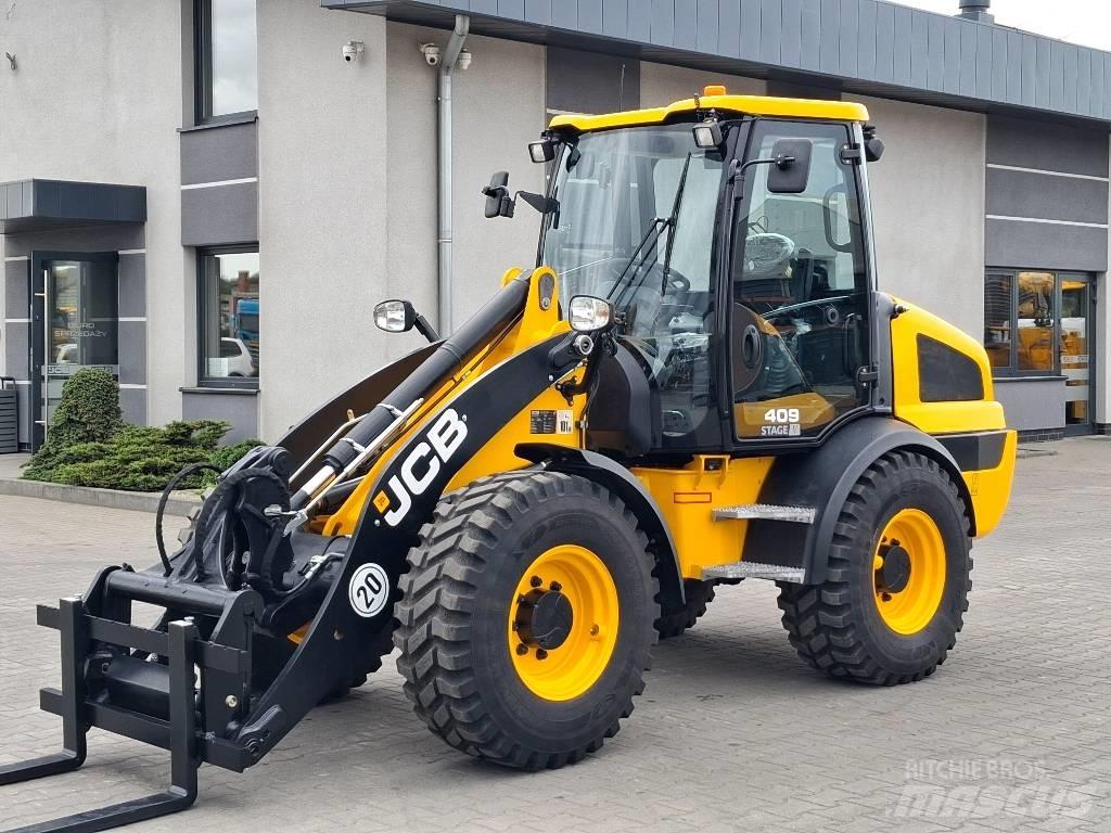 JCB 409 Kolesni nakladalci