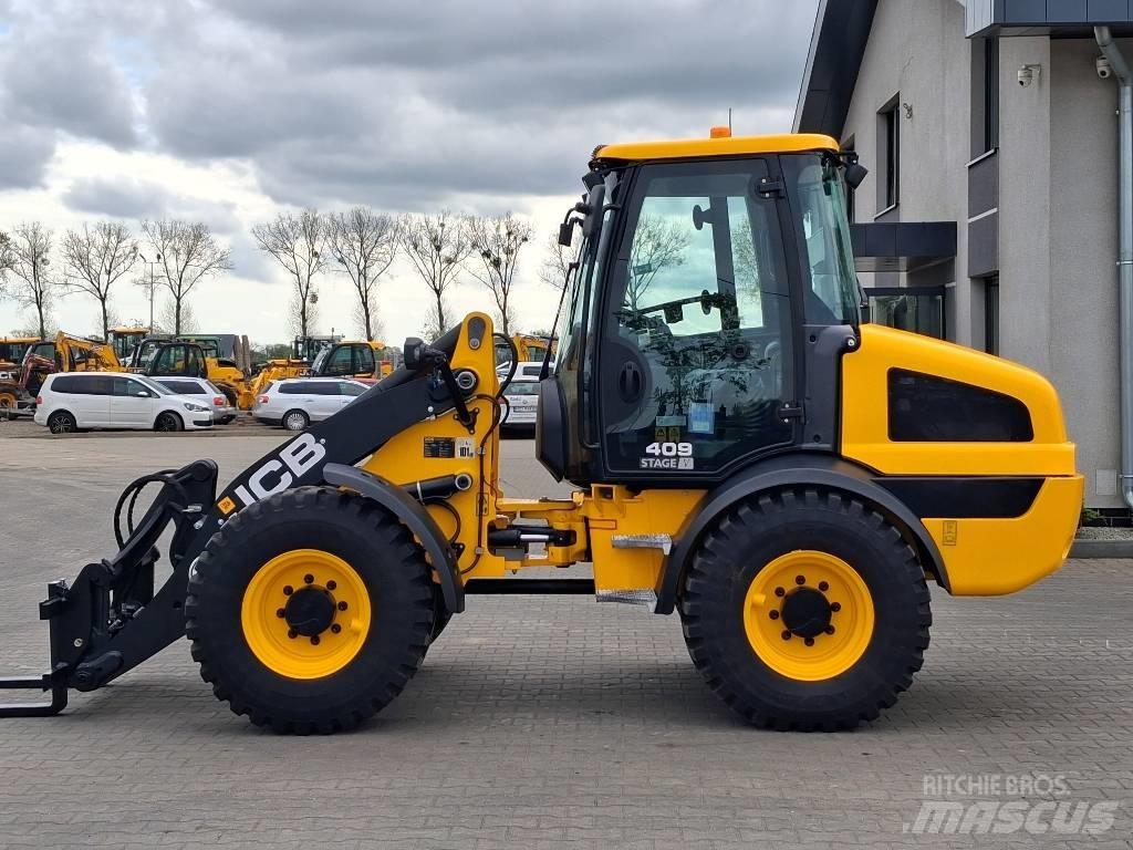 JCB 409 Kolesni nakladalci