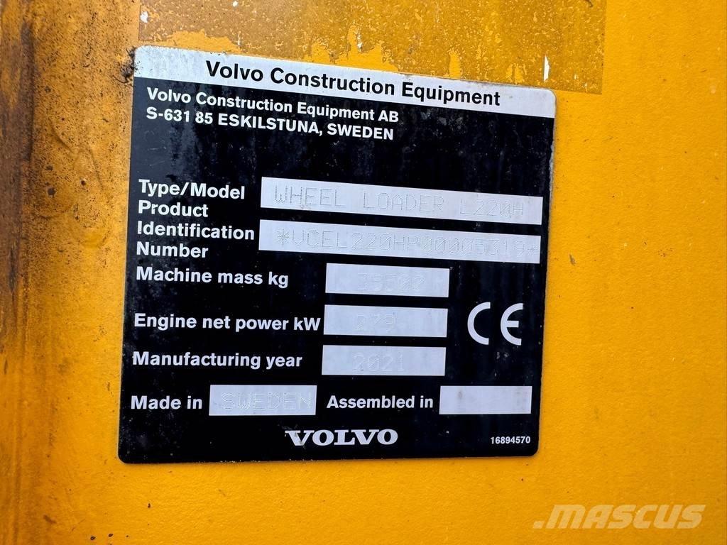 Volvo L220H Kolesni nakladalci