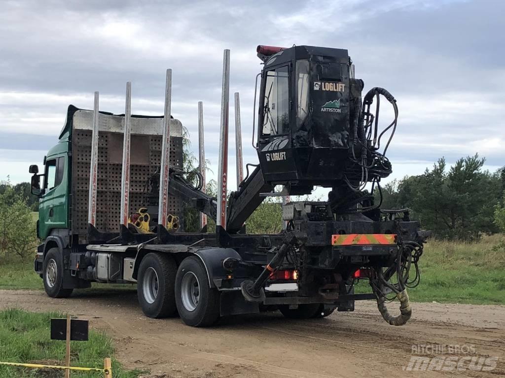 Scania R 480 Tovornjaki za hlode