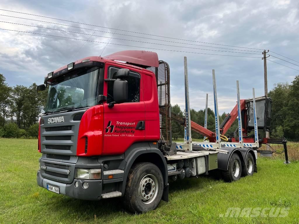Scania R 500 Tovornjaki za hlode