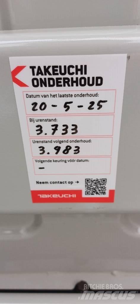 Takeuchi TB 215 R Mini bagri <7t