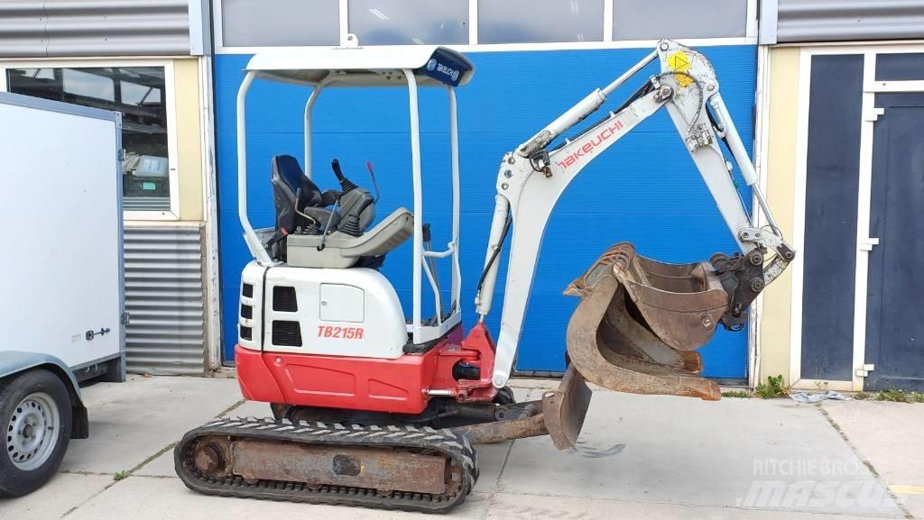 Takeuchi TB 215 R Mini bagri <7t