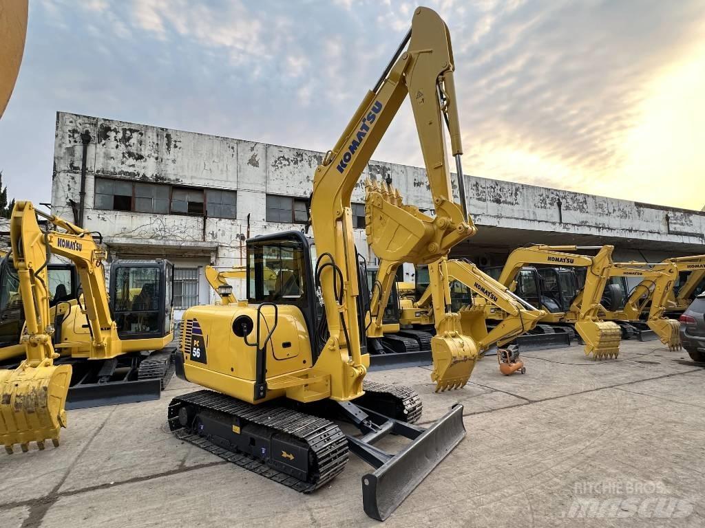 Komatsu PC56-7 Mini bagri <7t