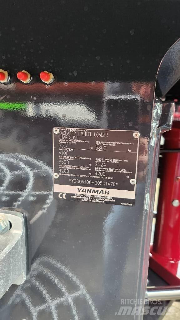 Yanmar V100/5 Kolesni nakladalci
