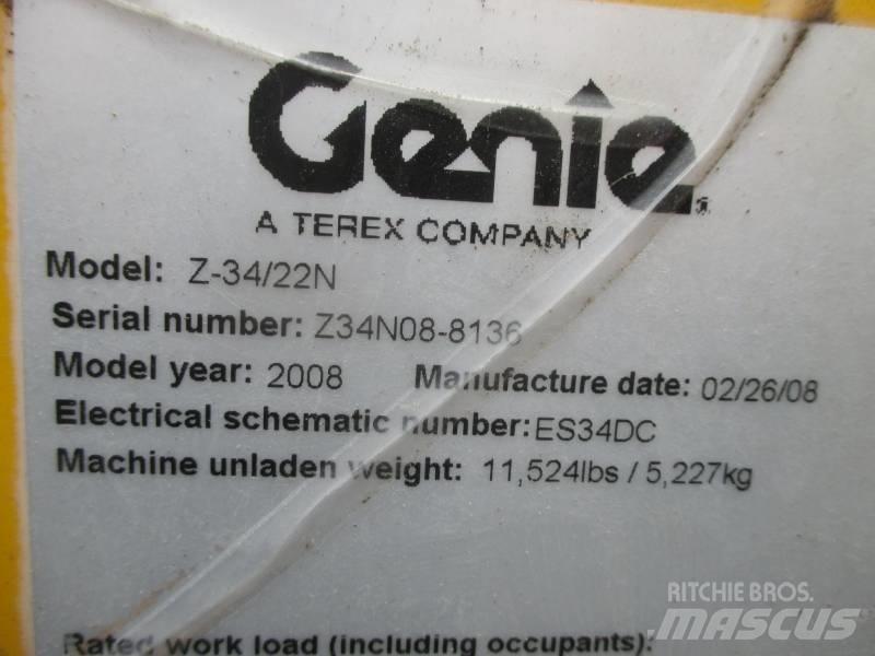 Genie Z 34/22 N Zglobne dvižne ploščadi