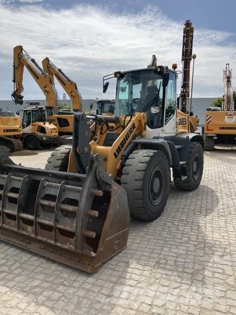 Liebherr L 518 Kolesni nakladalci
