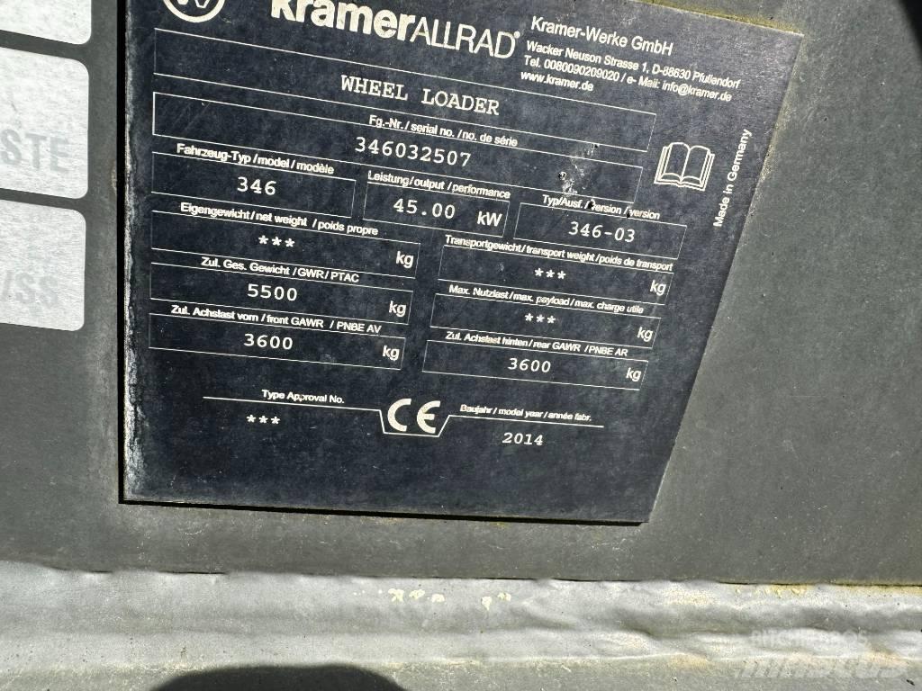 Kramer 750 Kolesni nakladalci