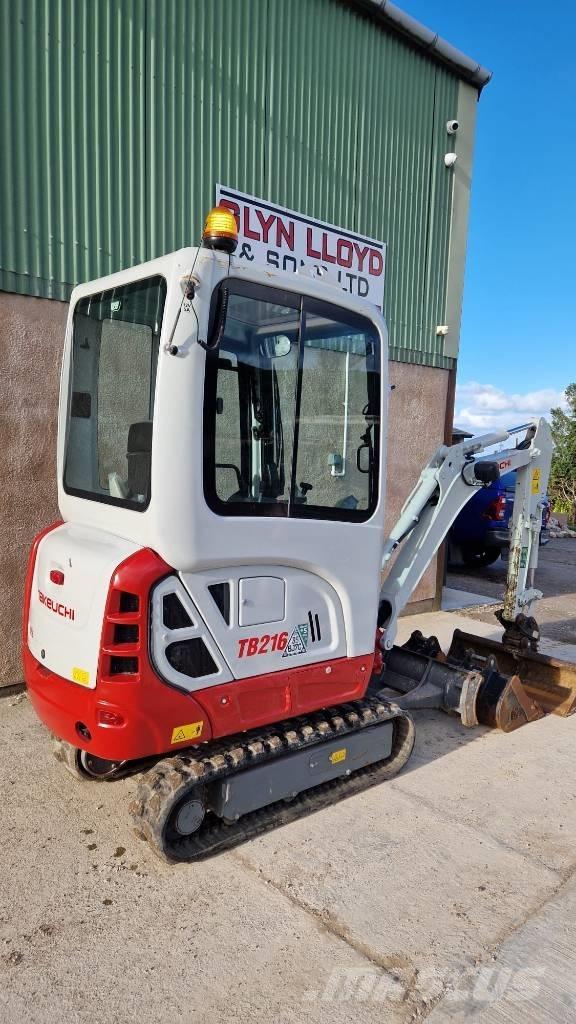 Takeuchi TB 216 A Mini bagri <7t