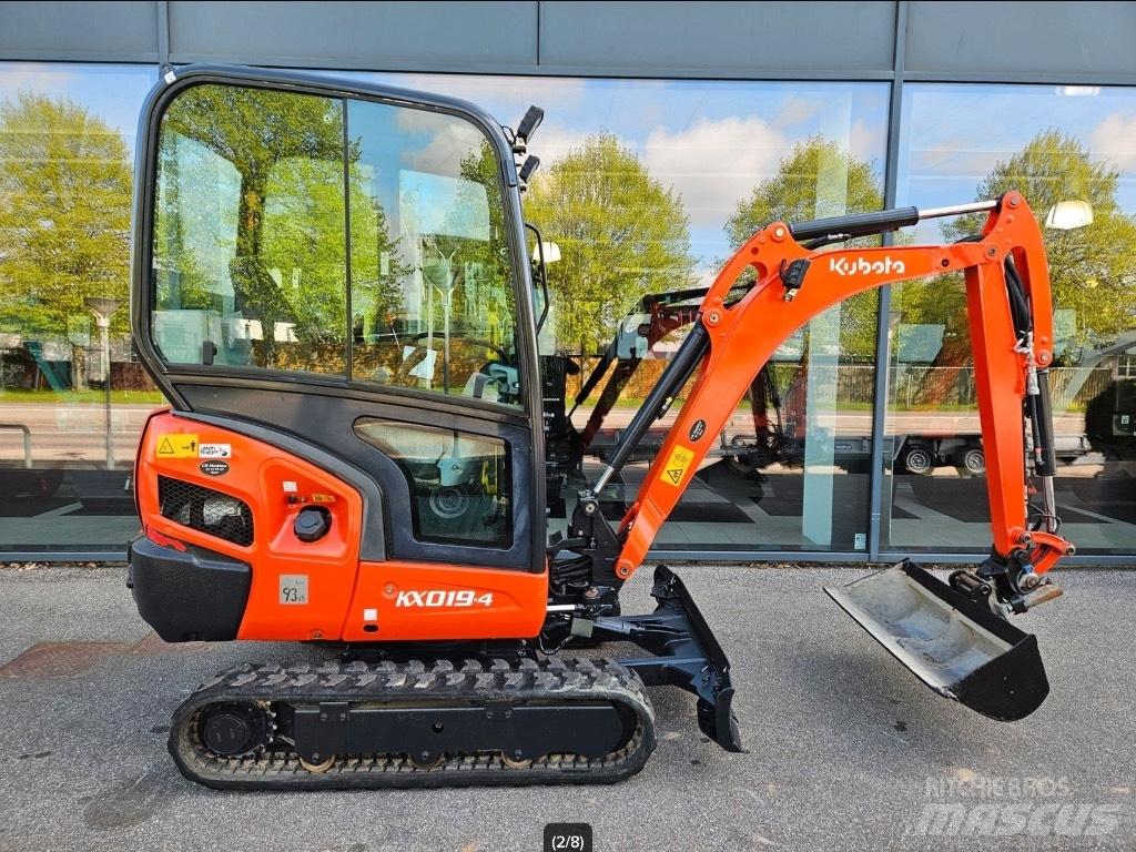 Kubota KX 019-4 Mini bagri <7t