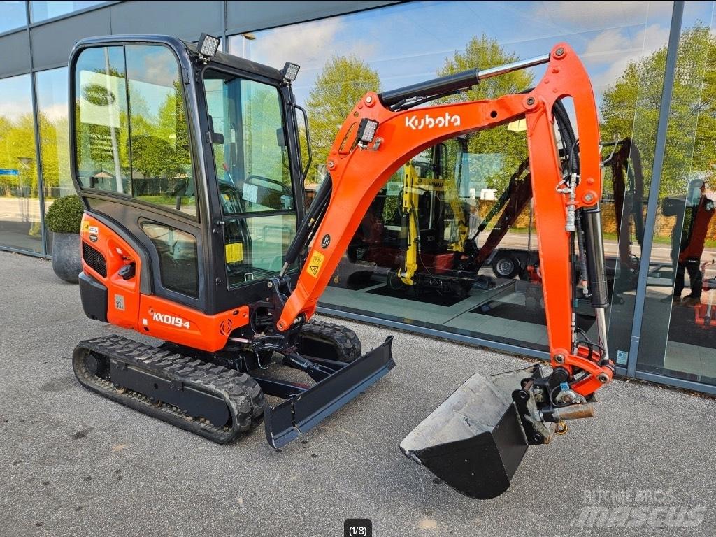 Kubota KX 019-4 Mini bagri <7t