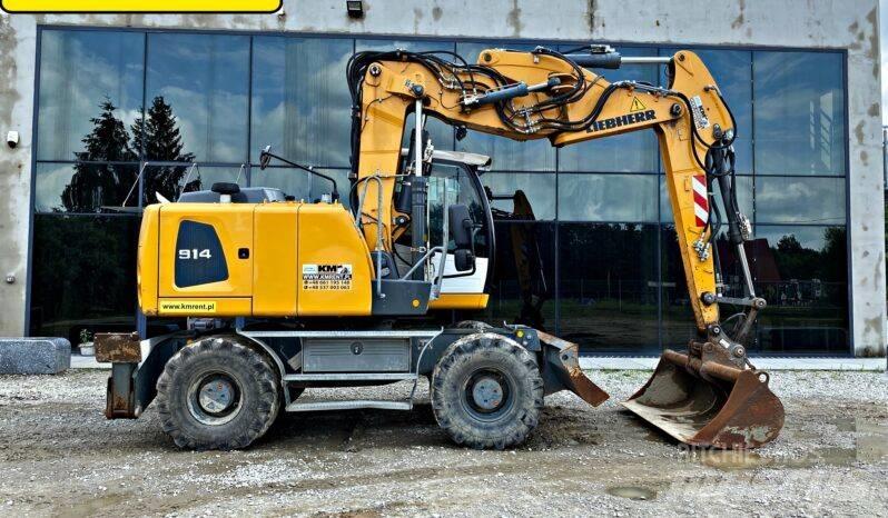 Liebherr A 914 Bagri na kolesih