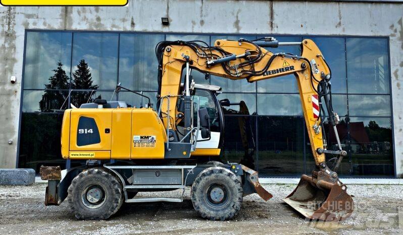 Liebherr A 914 Bagri na kolesih
