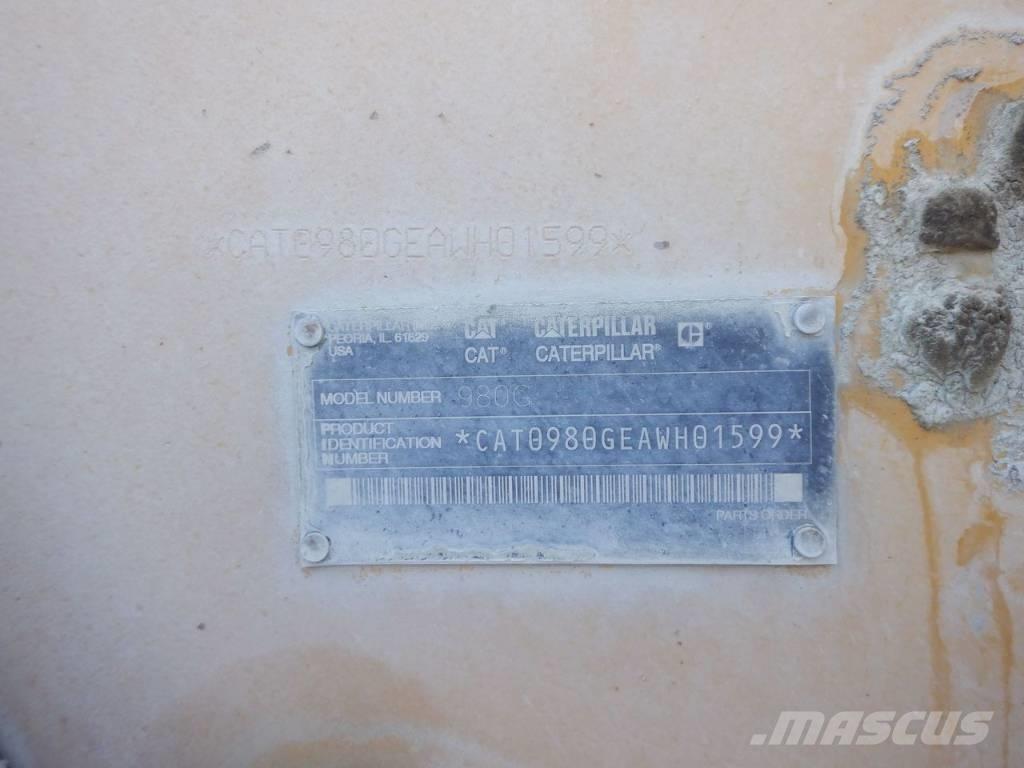 CAT 980 G II Kolesni nakladalci