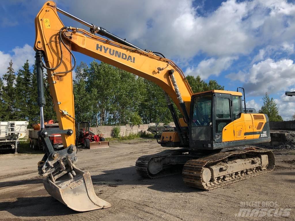 Hyundai HX 220 L Bagri goseničarji