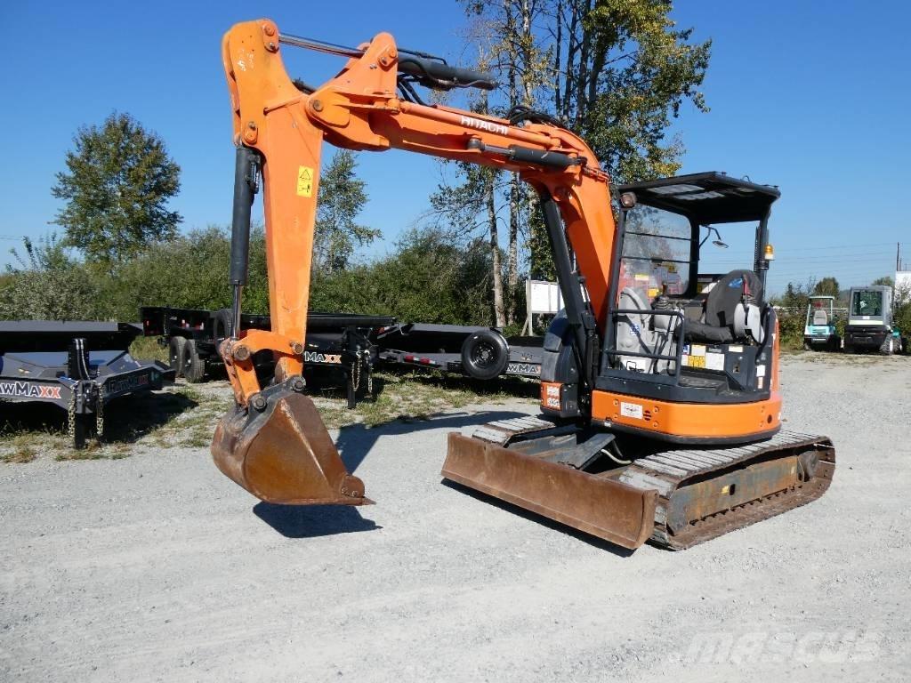 Hitachi ZX 55 UR-5B Mini bagri <7t