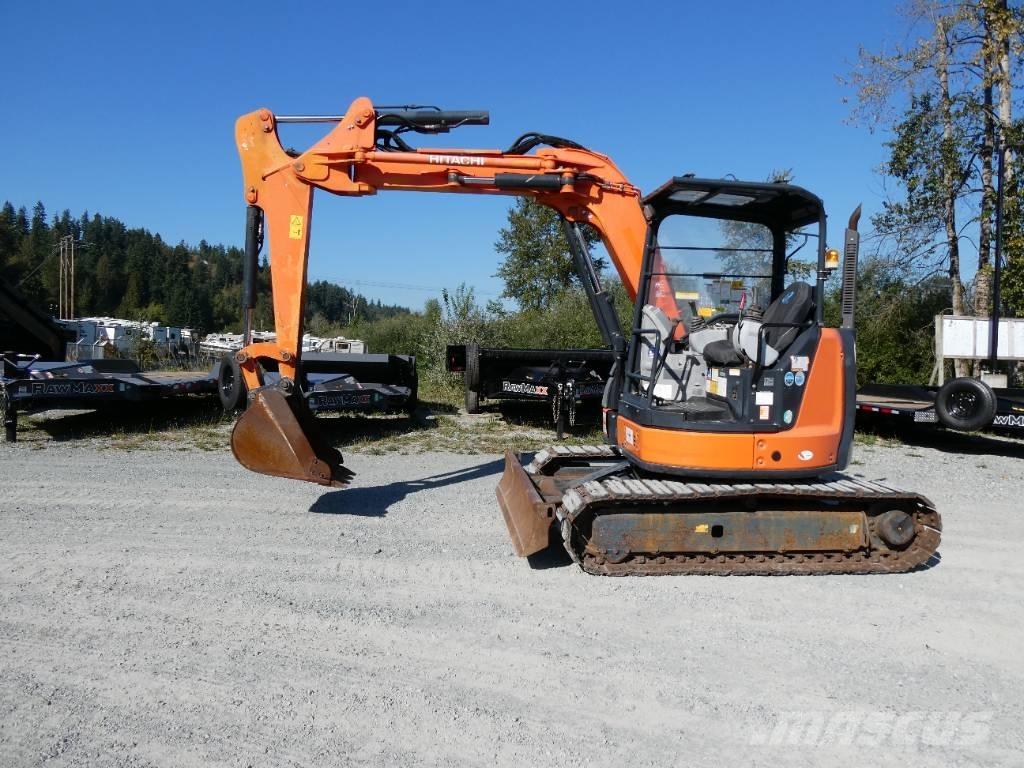 Hitachi ZX 55 UR-5B Mini bagri <7t