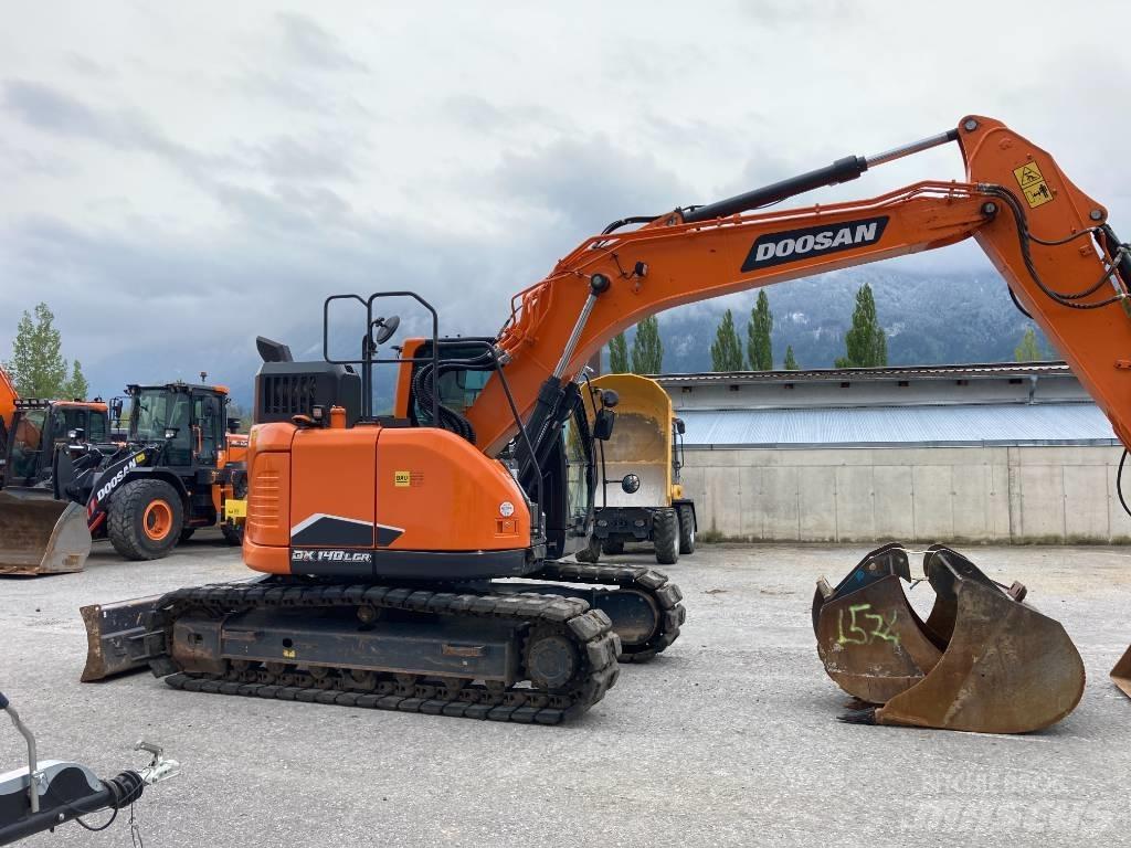 Doosan DX 140 LCR-7 Bagri goseničarji