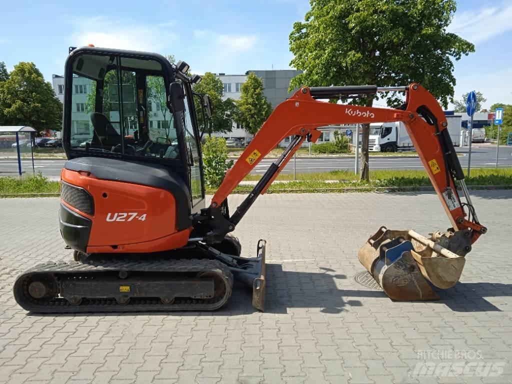 Kubota U 27-4 Mini bagri <7t