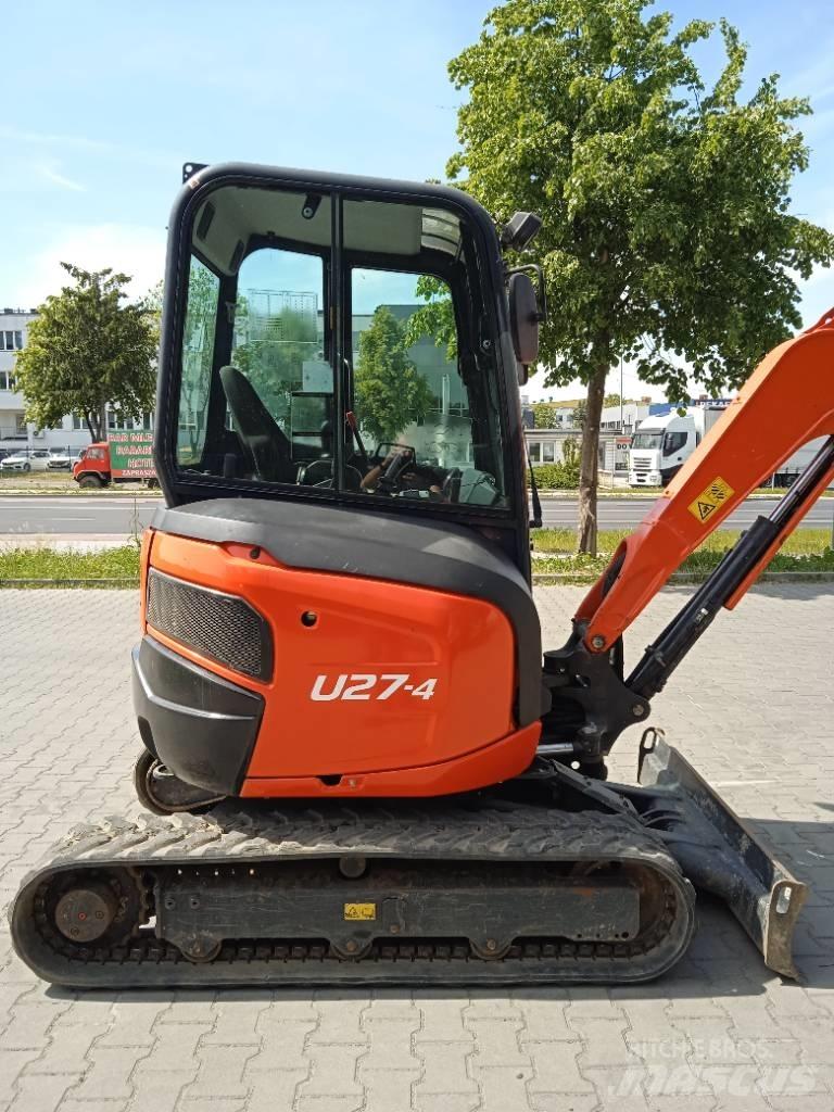 Kubota U 27-4 Mini bagri <7t