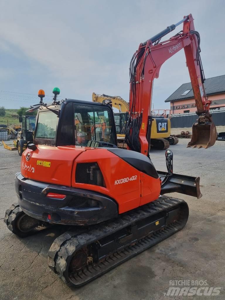 Kubota KX 80-4 Midi bagri 7t – 12t