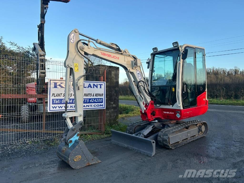 Takeuchi TB 230 Mini bagri <7t