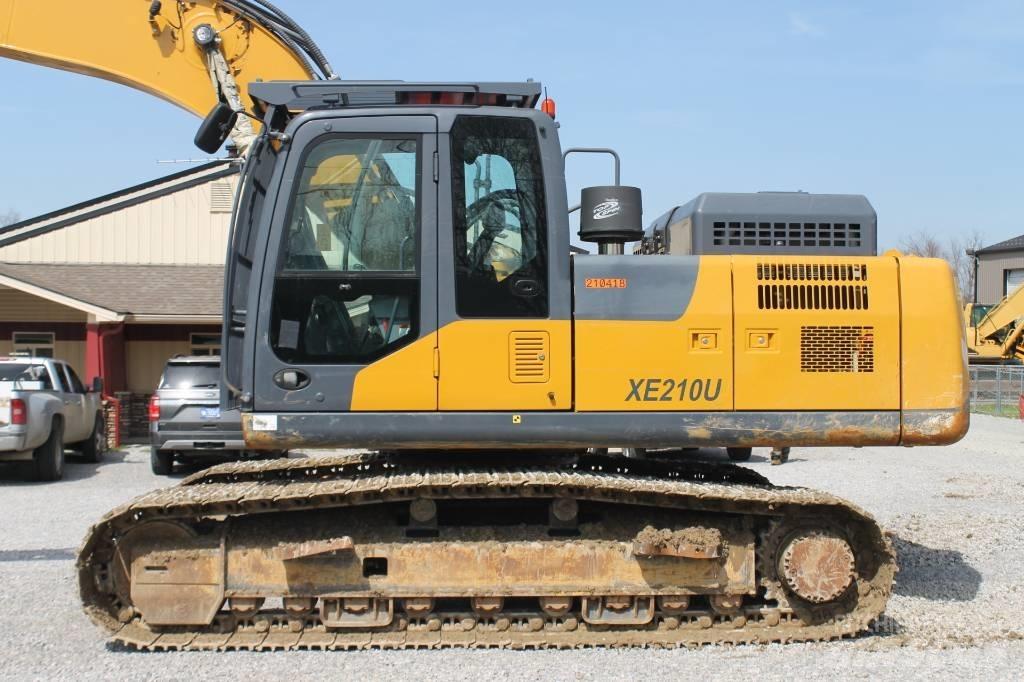 XCMG xe210u Bagri goseničarji