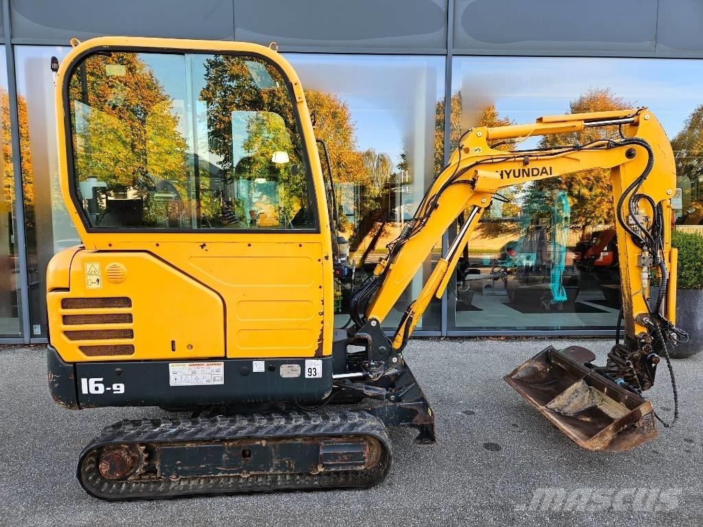 Hyundai Robex 16-9 Mini bagri <7t