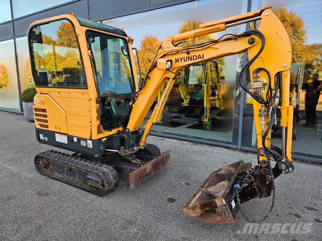 Hyundai Robex 16-9 Mini bagri <7t