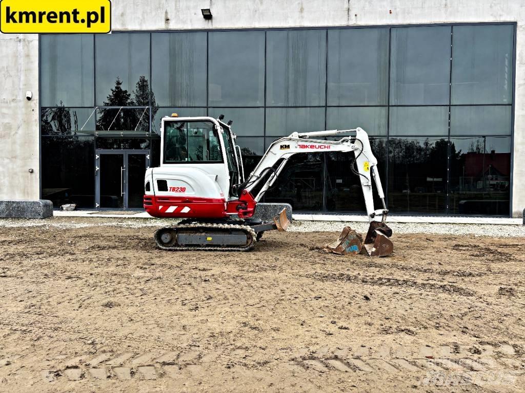 Takeuchi TB 230 Mini bagri <7t