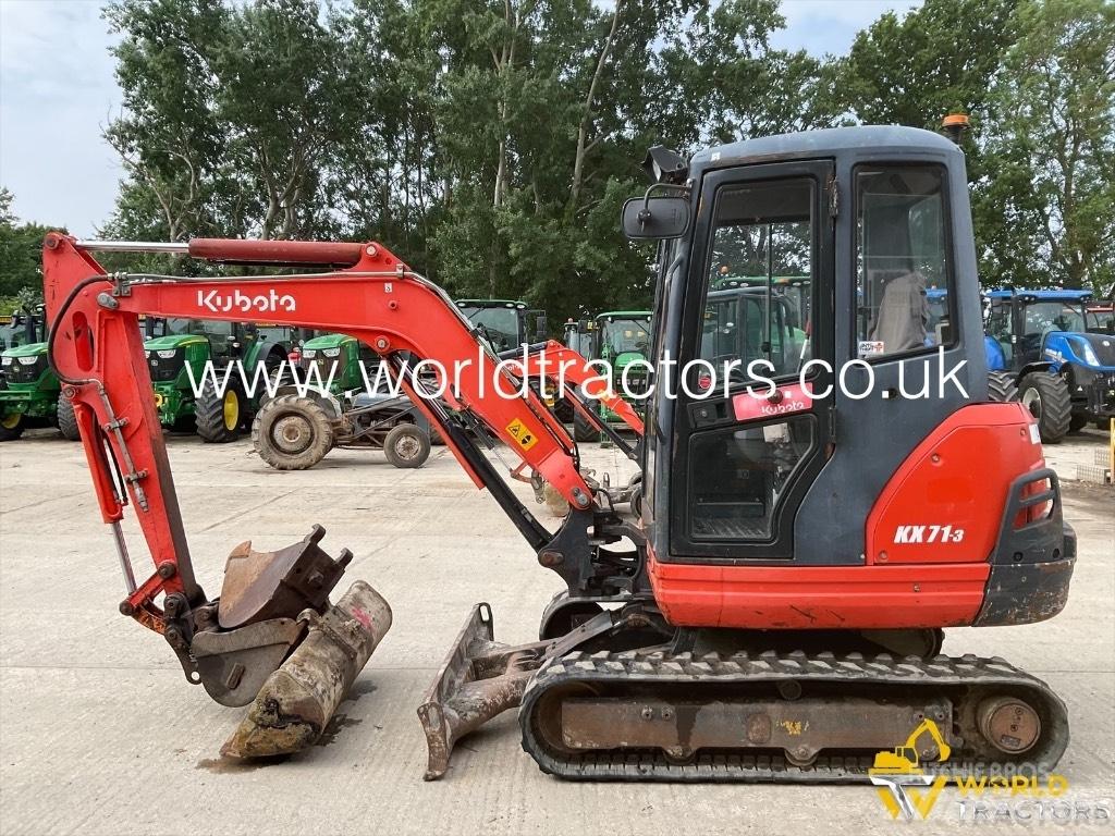 Kubota KX 71-3 Mini bagri <7t