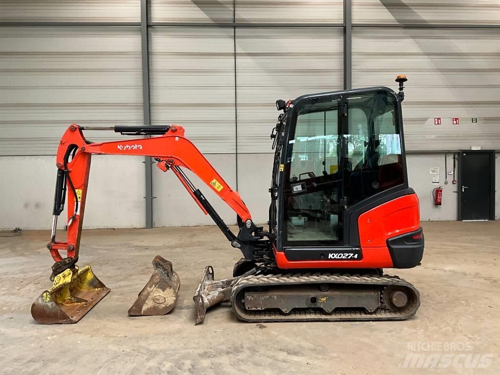 Kubota KX 027-4 Mini bagri <7t