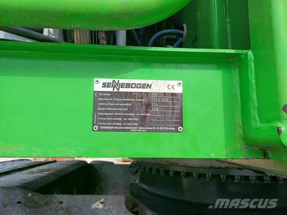 Sennebogen 735E Bagri za prekladanje primarnih/sekundarnih surovin